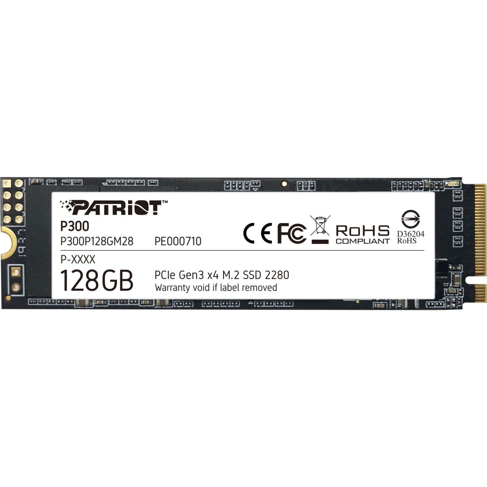 Patriot P300P128GM28 drives allo stato solido M.2 128 GB PCI Express NVMe, Disco a stato solido